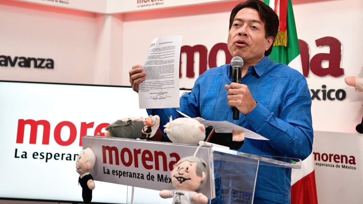 Mario Delgado, dirigente nacional de Morena