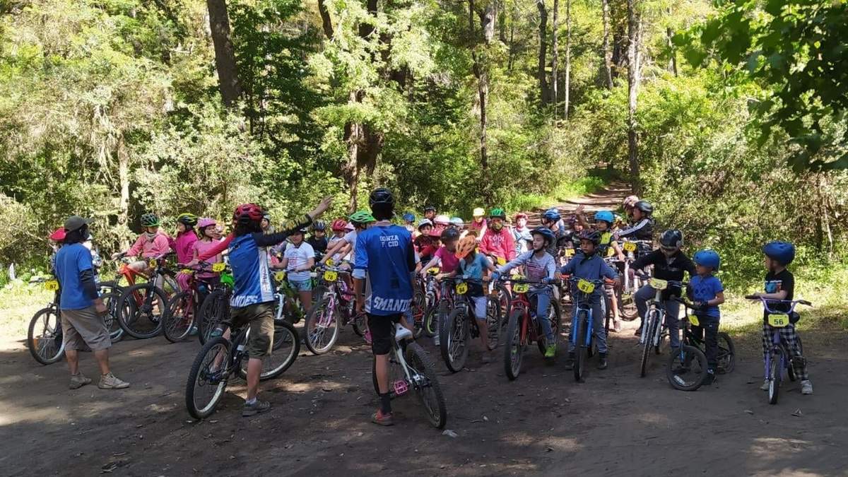 Nuevo circuito de bicicleta en el Parque Lanín. Fuente: (Instagram)