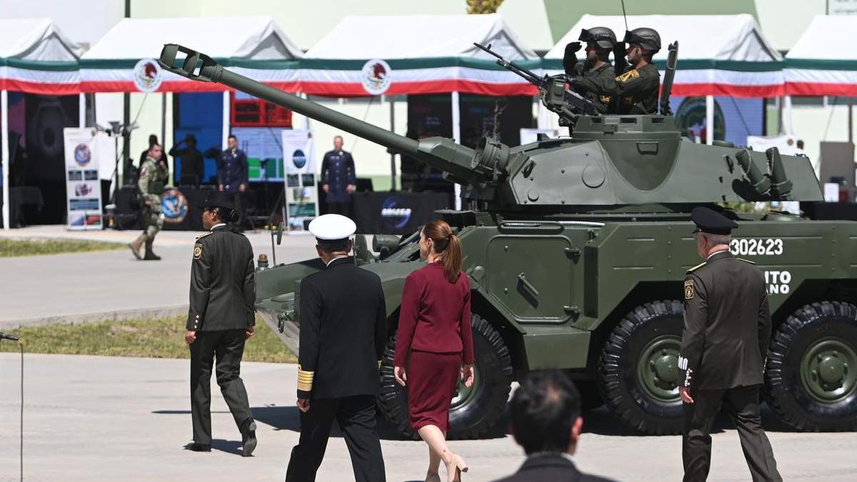 La presidenta en la ceremonia