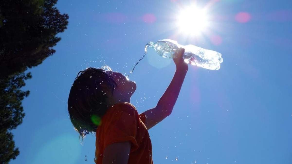 Calor en Neuquén. Fuente: (Twitter)