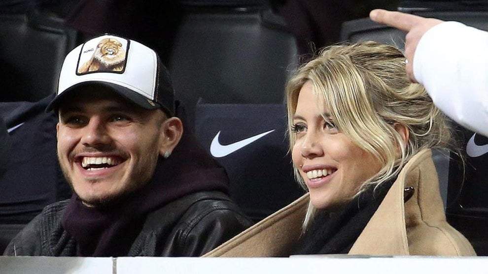 Wanda Nara y Mauro Icardi. Fuente: (Instagram)