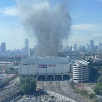 Se incendia Fórum Buenavista; hay 6 lesionados y 300 desalojados (Video)