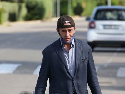 Alessandro Lequio es captado en el cementerio justo antes de su última decisión