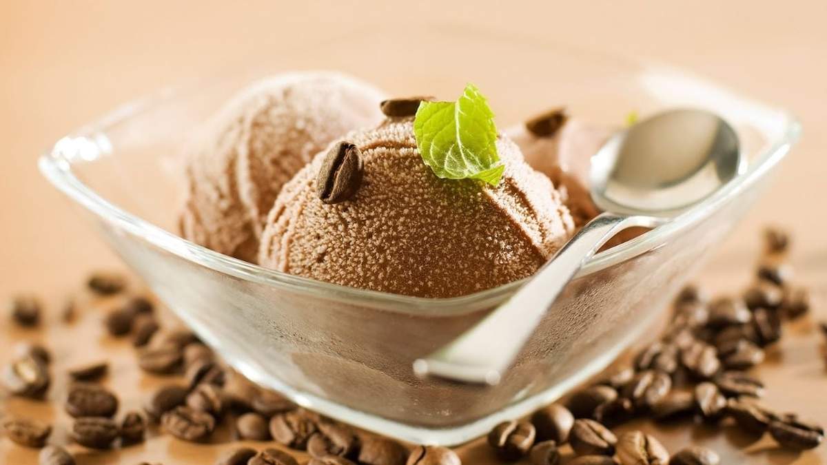 Receta de helado de café. Fuente: (Instagram)