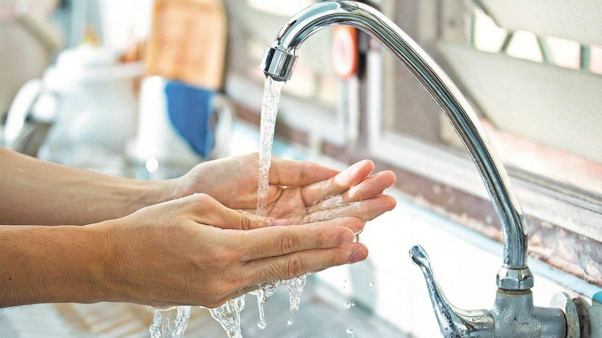 Pidieron racionalizar el consumo de agua. Fuente: (Twitter)