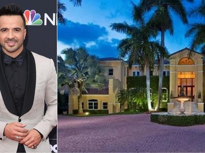 ¡Felices ellos que pueden! La majestuosa mansión de Luis Fonsi en la ciudad de Miami. ¡Fotos!