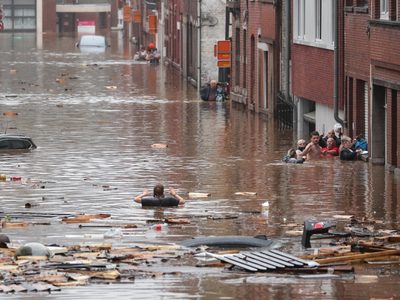 Bélgica, otra vez bajo el agua: nuevas inundaciones ponen en riesgo a la población