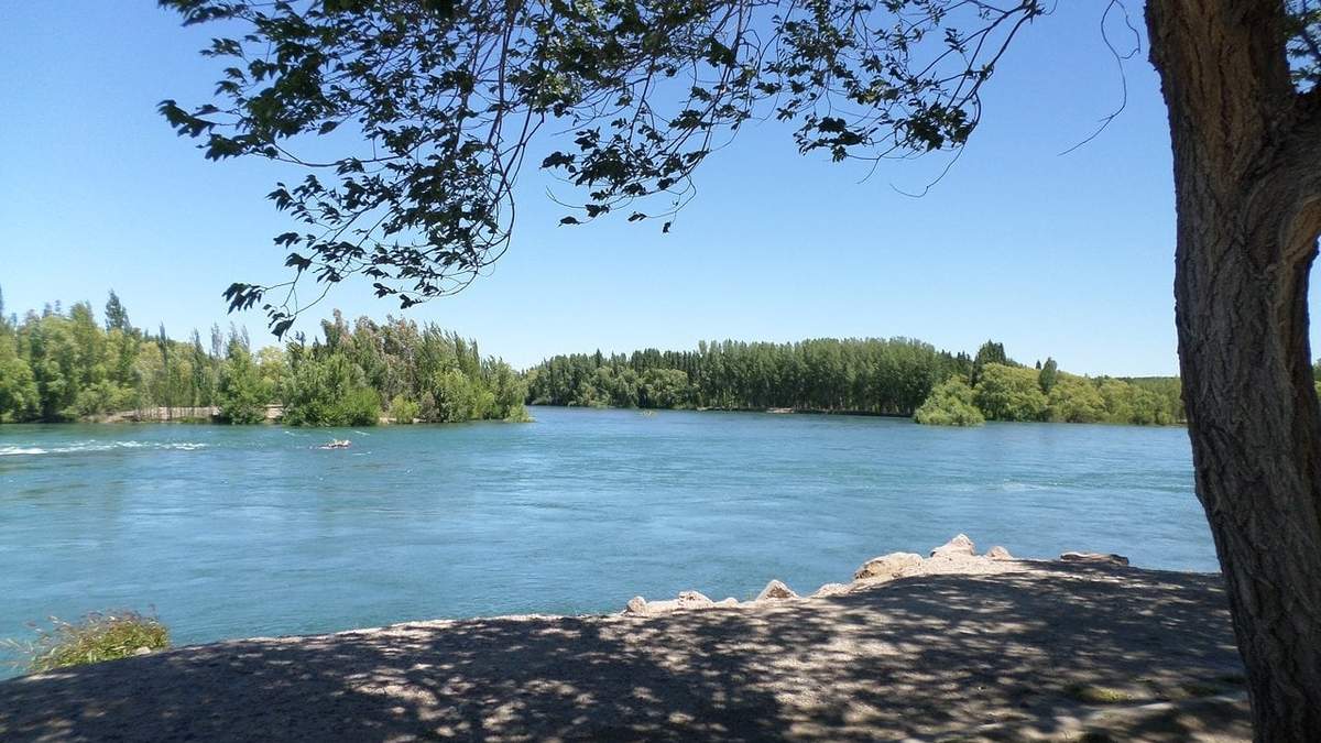 Río neuquino. Fuente: (Twitter)