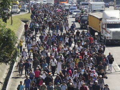 Migrantes de la caravana salvadoreña: muchas esperanzas, nada que perder