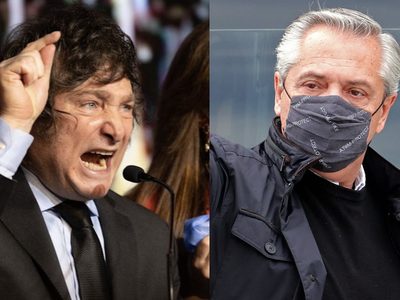Javier Milei cruzó a Alberto Fernández: "El presidente está acabado políticamente"