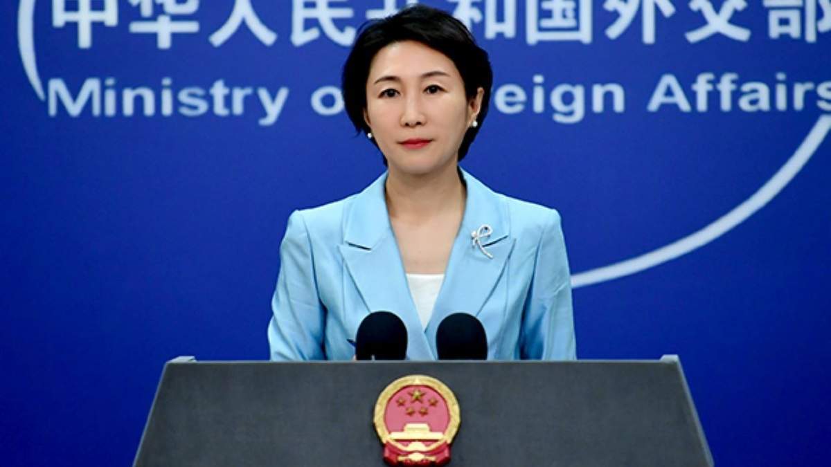 La portavoz del Ministerio de Exteriores chino, Mao Ning