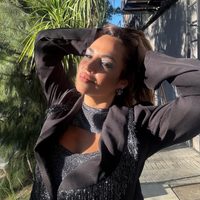 Radiancia perlada y primaveral: el maquillaje lilac glam de Belén Francese que vas a querer copiar