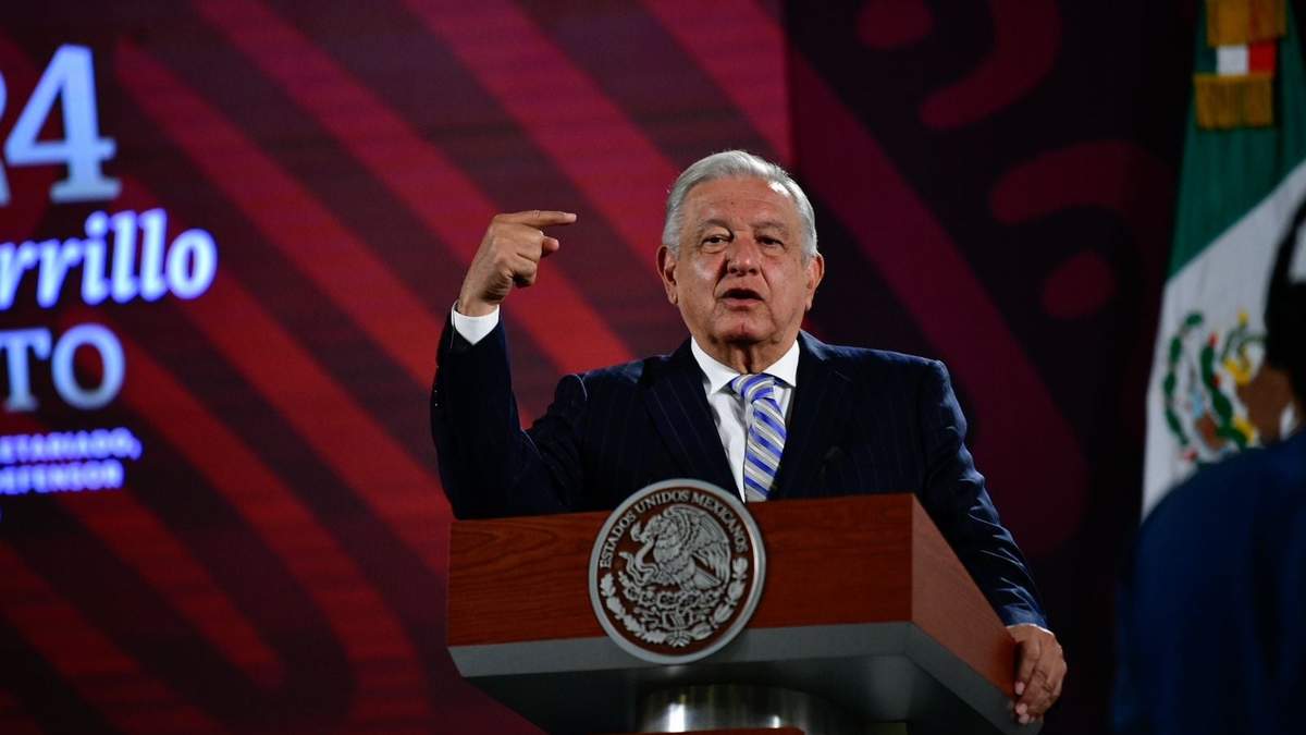 El presidente en Palacio Nacional