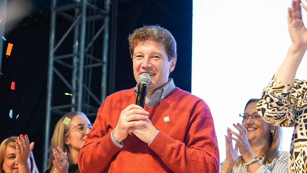El gobernador de Tierra del Fuego Gustavo Melella