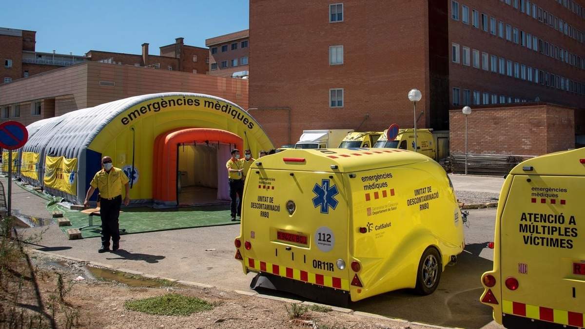 Cataluña volvió a confinar a más de 200.000 personas. Fuente: (Twitter)