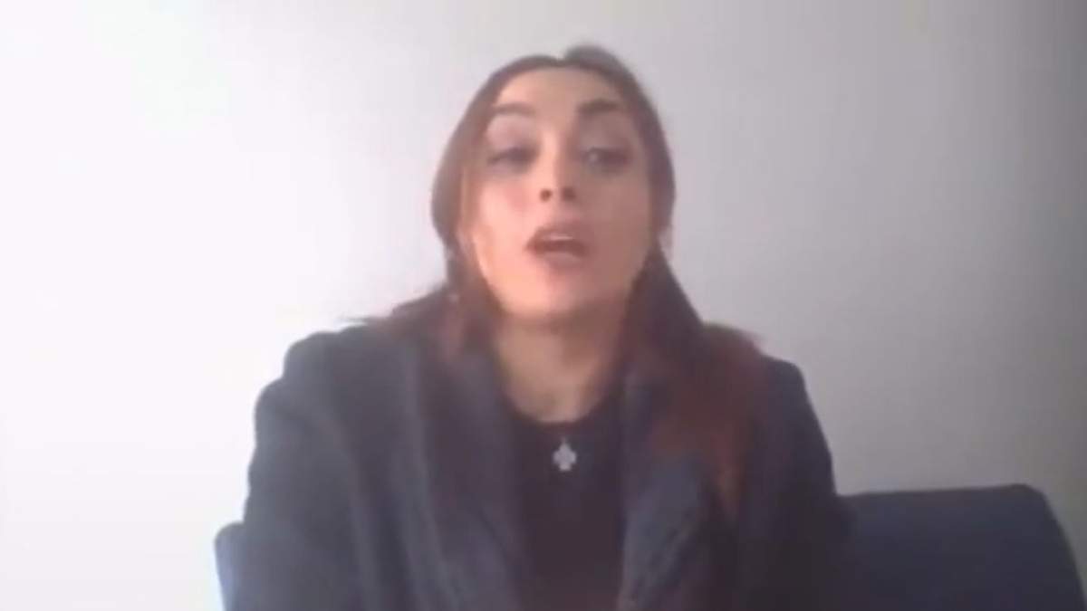 La abogada Amarande Riojas Orozco dio a conocer su caso en un video