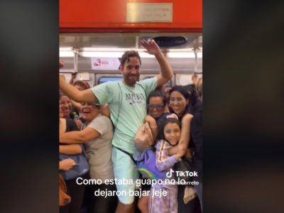 Esta fue la reacción de pasajeras cuando un extranjero se subió a vagones exclusivos para mujeres