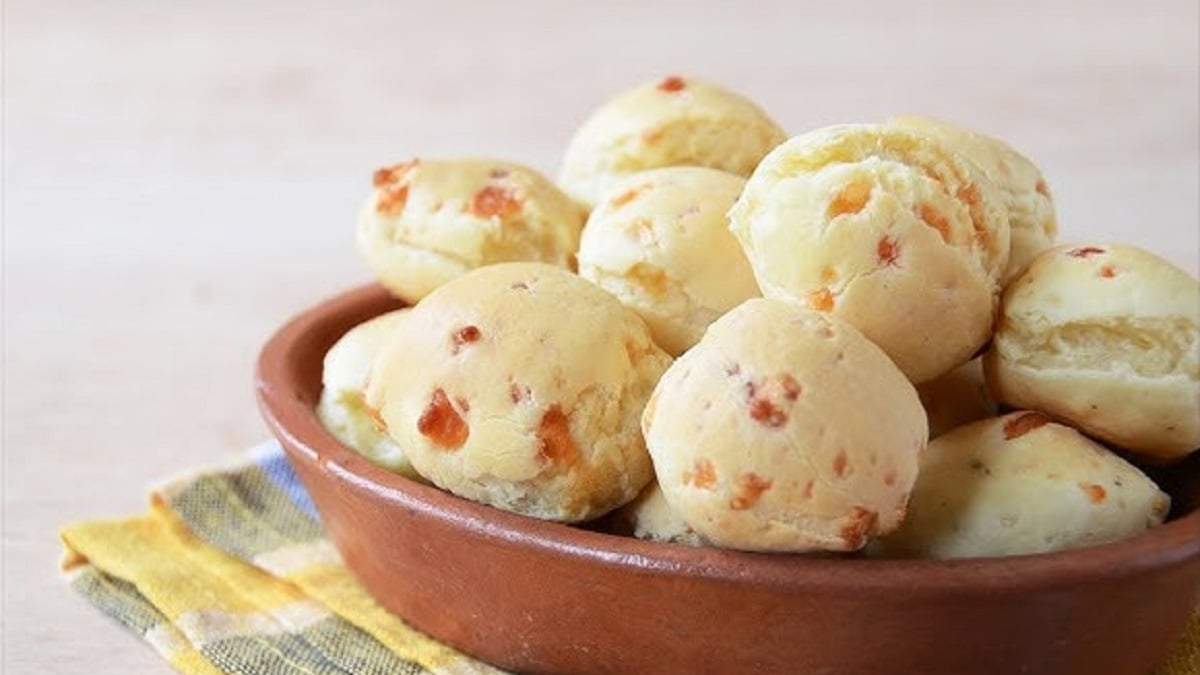 Cómo hacer alfajor de chipá. Fuente: (X)