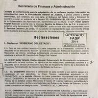 Astudillo insiste que no tiene equipo espía, pero su fiscal pidió actualizar el software