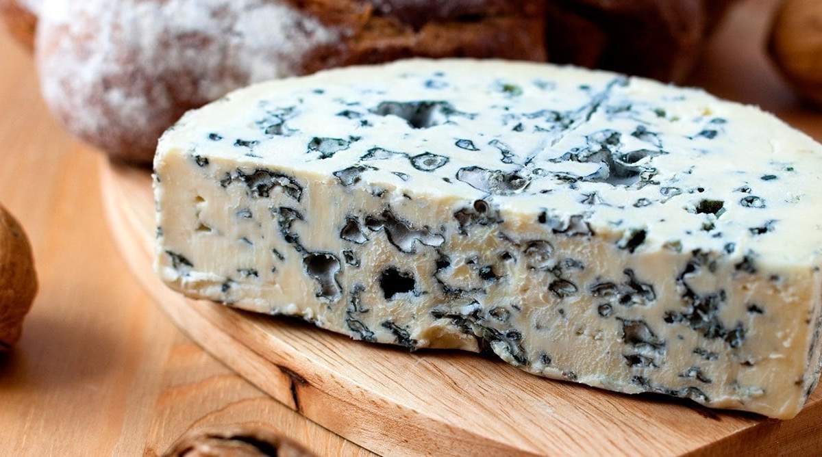 Variedades de queso azul. Fuente: (Twitter)