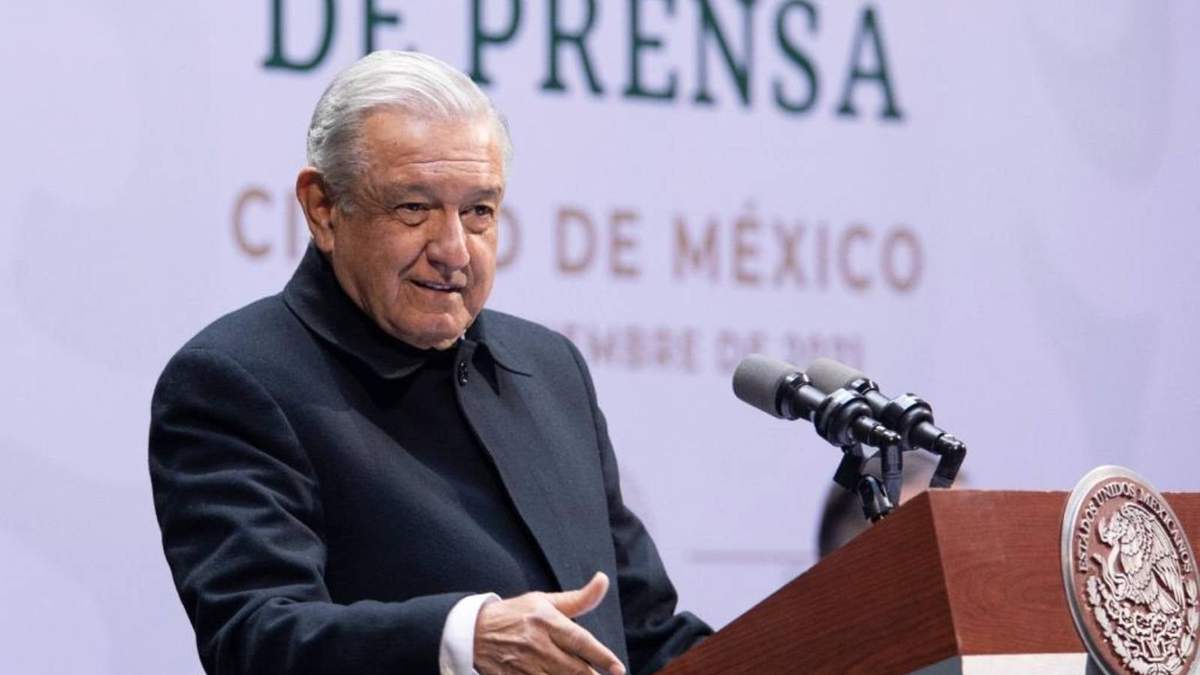 El presidente López Obrador