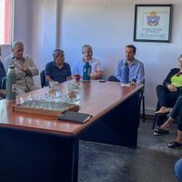 Castelli se reunión con los integrantes de la CGT neuquina