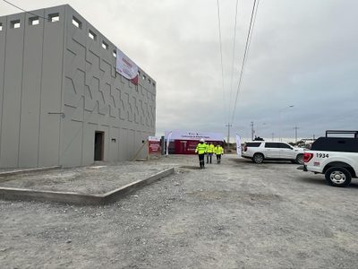 Supervisó presidenta de México construcción de Estaciones Seguras en Tamaulipas