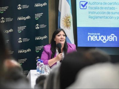 En su balance del año, Soledad Martínez, dijo que la inversión en educación, fue la mayor en la historia de Neuquén