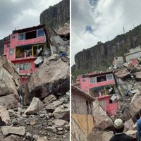 Cerro del Chiquihuite se desgaja y sepulta casas; reportan personas desaparecidas