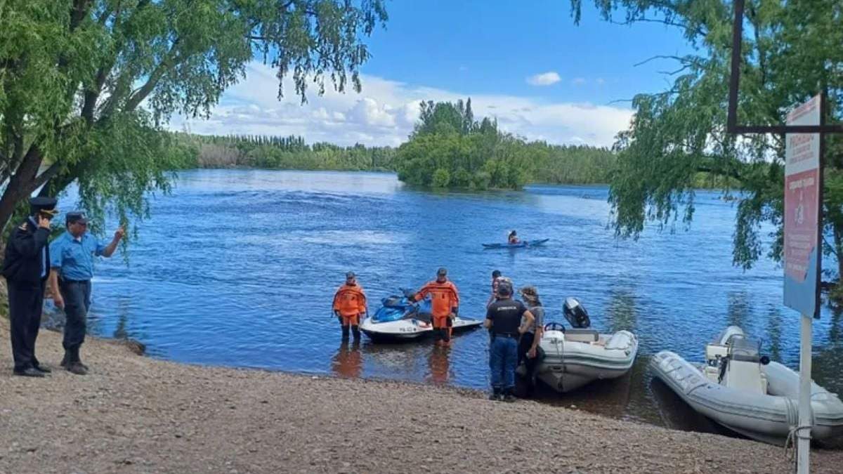 Dolor en Año Nuevo. Fuente: Policía de Neuquén.