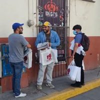Equipo de Ebrard denuncia que servidores de la Nación reparten publicidad de Sheinbaum