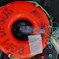 Insólito rescate en Brasil: fueron encontrados gracias a una nota en una botella