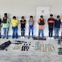 Detienen en NL a 15 integrantes de un grupo delictivo