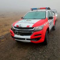 Por la densa niebla y baja visibilidad dos autos chocaron en la Ruta 237
