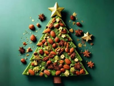 Arbolito de Navidad chocolatoso: sin azúcar ni harina, una receta rica y fácil para la mesa dulce de estas Fiestas
