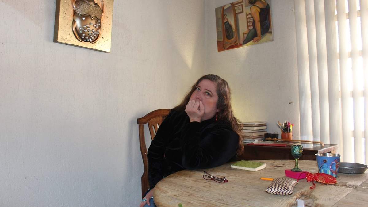 La escritora Patricia Laurent Kullick