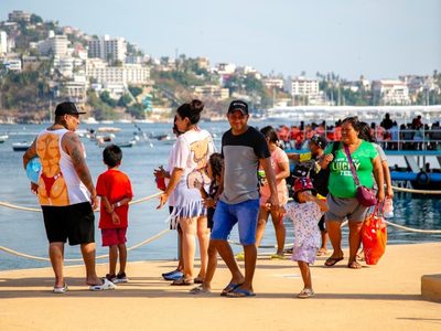 Acapulco y los destinos de Guerrero viven un Día de las Madres con gran afluencia turística