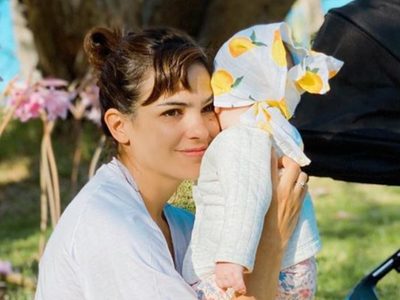 Le encanta: Agustina Cherri y el precioso detalle en su jardín pensado para Alba que nos enamoró