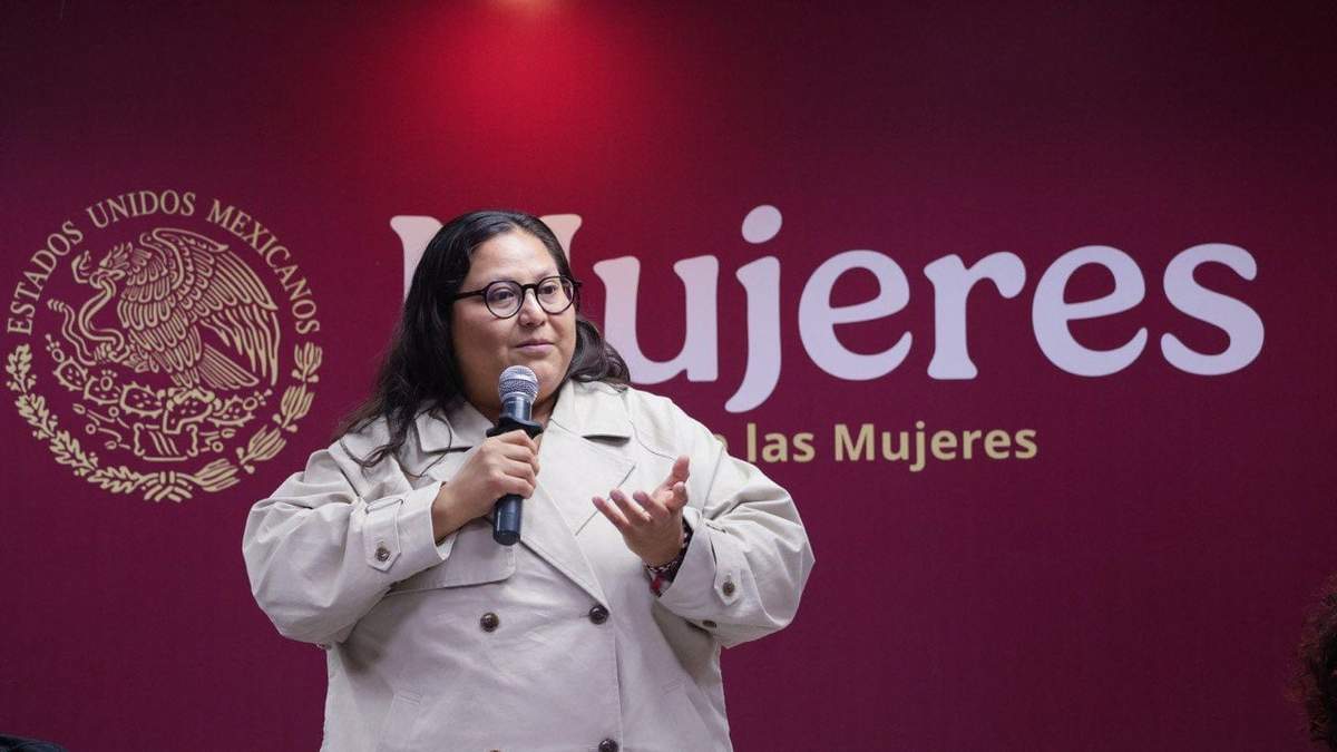 Citlalli Hernández, titular de la Secretaría de las Mujeres del gobierno federal