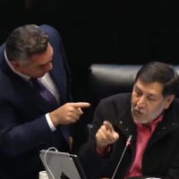 “Alito” y Noroña chocan en el Senado; “¡no me ponga el dedo encima!”, “¡no me grite!” (Video)