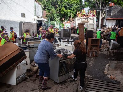 Brugada confirma daños en 87 inmuebles de Magdalena Contreras por las lluvias
