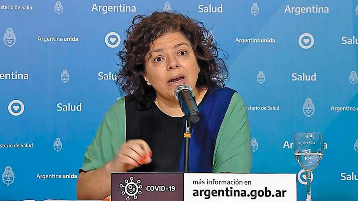 Carla Vizzotti, ministra de Salud de la Nación. Fuente: (Twitter)