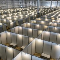 El Centro Sanitario de Tecnópolis ya está listo para recibir a los pacientes