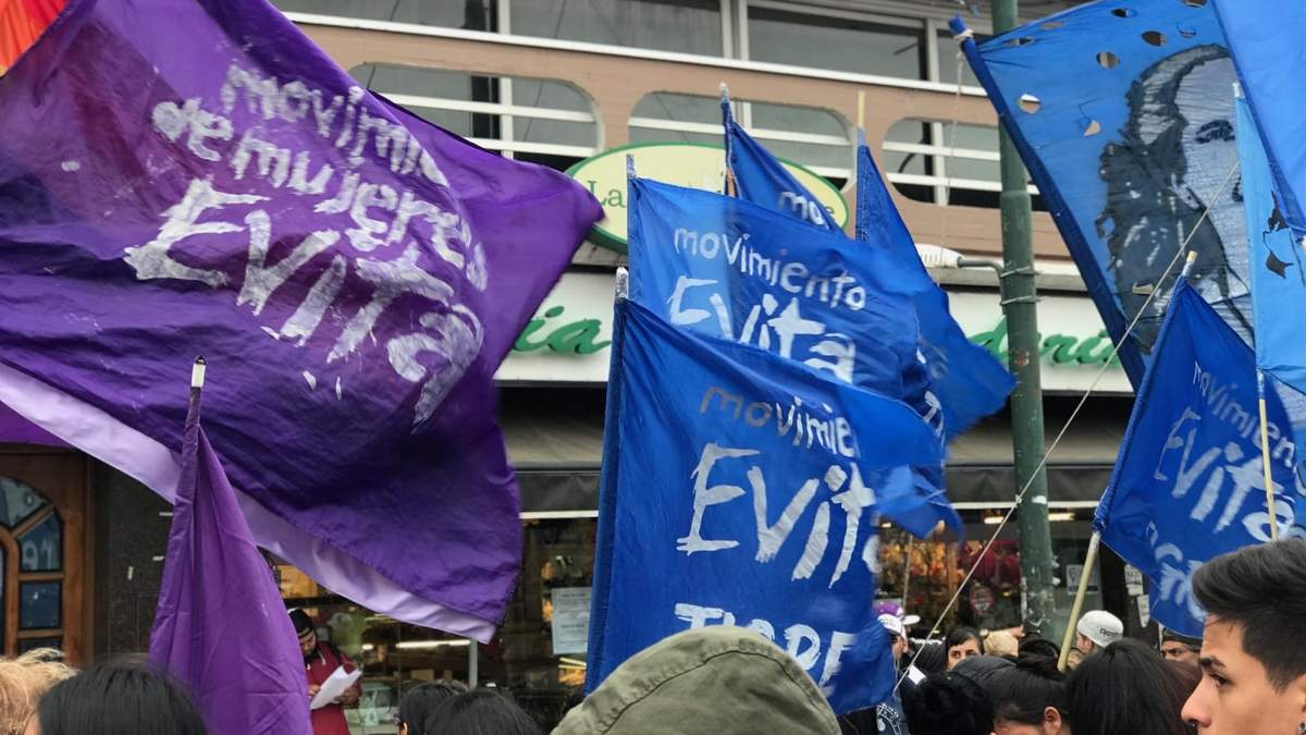 Movimiento Evita. Fuente: (Twitter)
