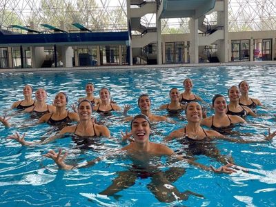 Fundación Telmex pagó viaje de Selección Nacional de Natación Artística