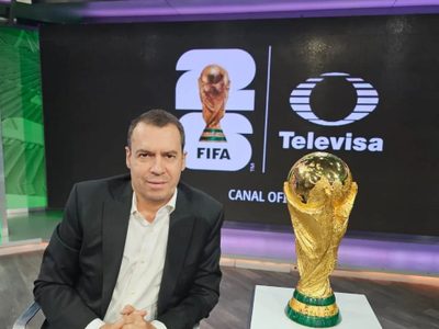Murió el comentarista deportivo André Marín; tenía 52 años