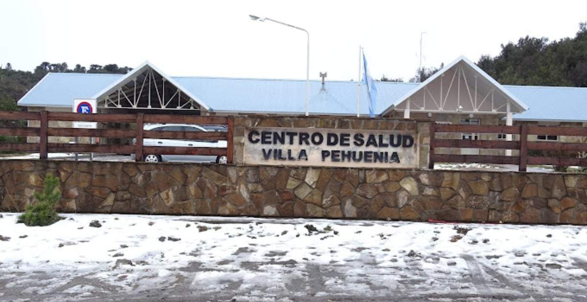 Centro de Salud de Villa Pehuenia. Fuente: (Facebook)