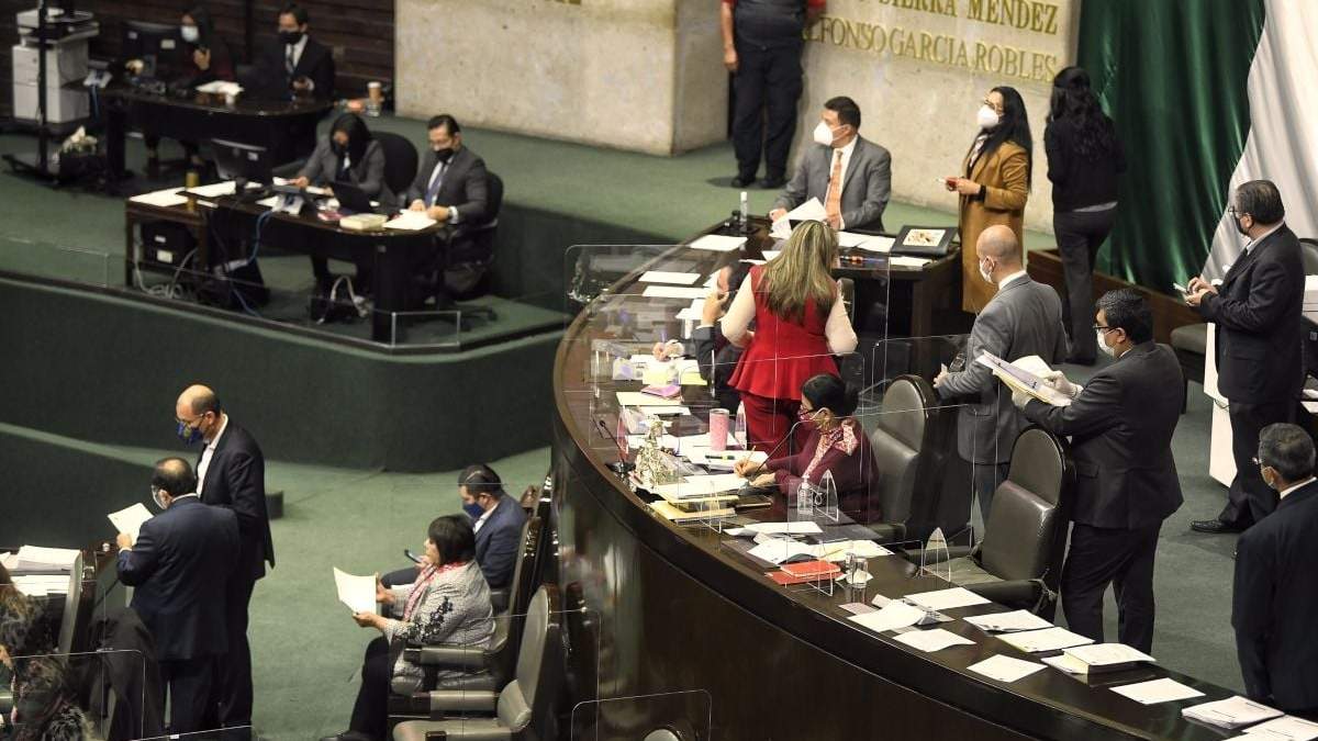 Sesión en la Cámara de Diputados