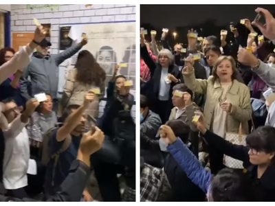 Profesores exigen que se reanuden las clases en la Facultad de Filosofía y Letras de la UNAM
