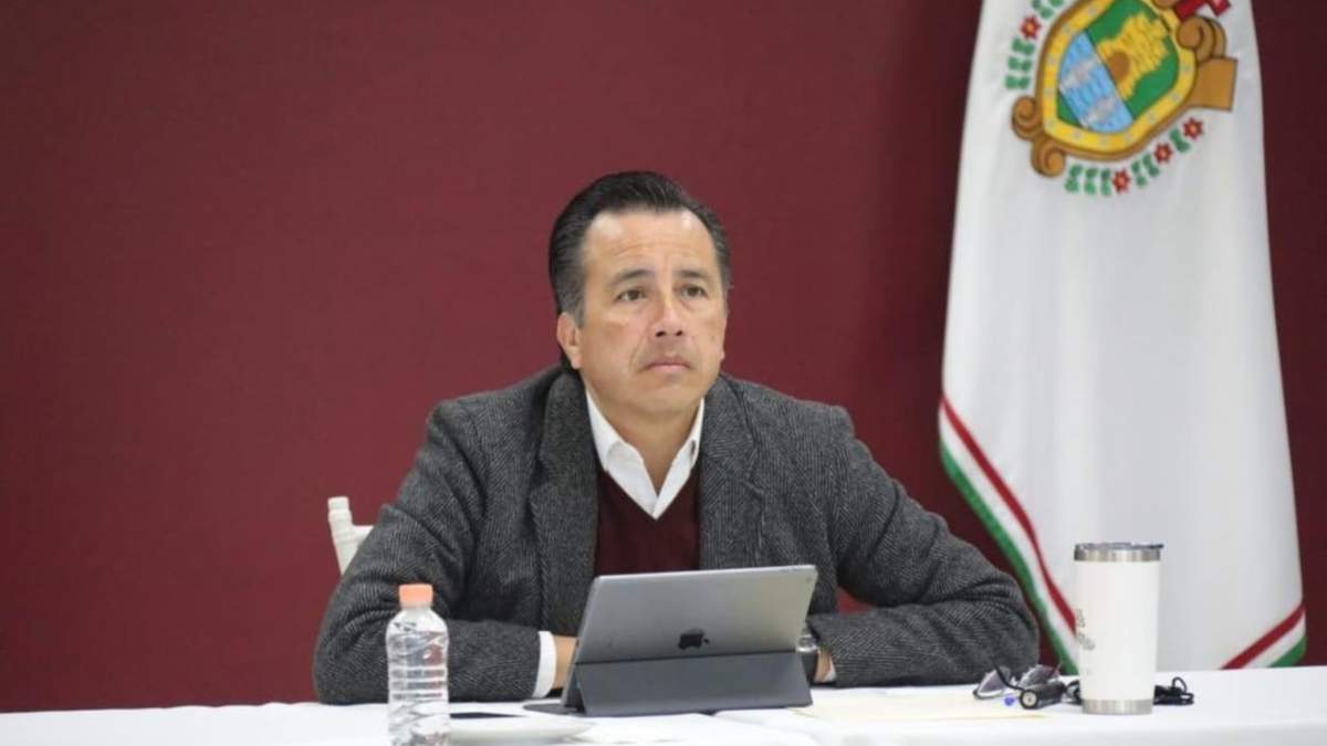 El gobernador veracruzano Cuitláhuac García